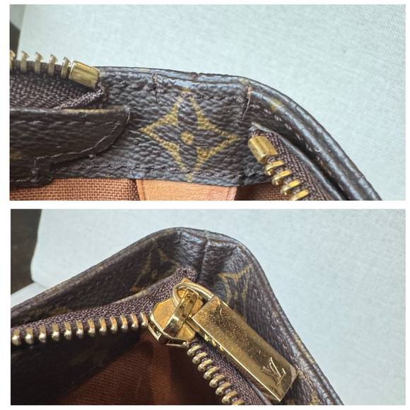 Louis Vuitton Vintage Cabas Mezzo Large Monogram Tote Bag Purse - Picture 8 of 16